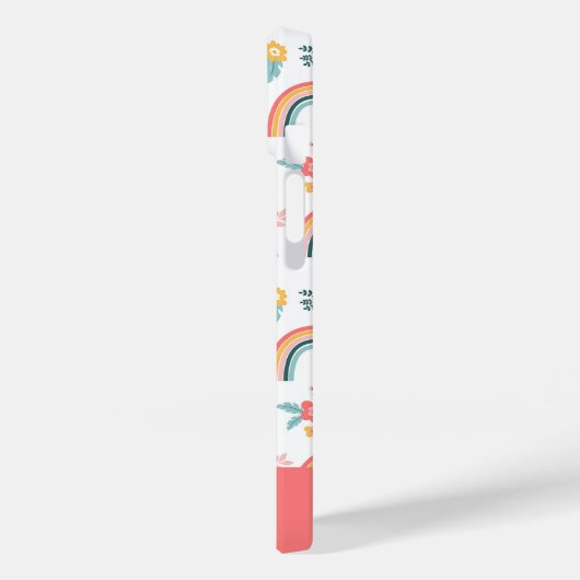 Kleurrijk flessenregenboogpatroon Case-Mate iPhone case (Achterkant / Links)