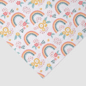 Kleurrijk flessenregenboogpatroon tissuepapier (Detail)