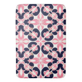 Kleurrijk Floral Abstract Patroon Badmat (Voorkant Verticaal)