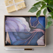 Kleurrijk Floral Ink Art Tissue Papier (Geschenk)