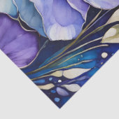 Kleurrijk Floral Ink Art Tissue Papier (Detail)