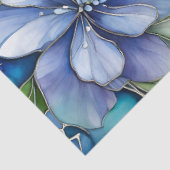 Kleurrijk Floral Ink Art Tissue Papier (Detail)