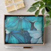 Kleurrijk Floral Ink Art Tissue Papier (Geschenk)