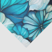 Kleurrijk Floral Ink Art Tissue Papier (Detail)