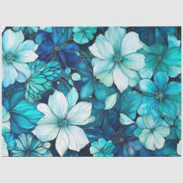 Kleurrijk Floral Ink Art Tissue Papier