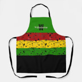 Kleurrijk | Floral | Monogram op maat Schort (Voorkant)