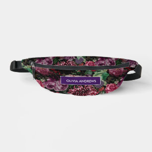 kleurrijk Floral monogrammed Heuptasje