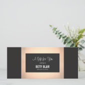 Kleurrijk Floral Salon & Spa Cadeaucertificaat (Staand voorkant)