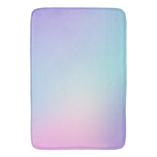 Kleurrijk formaat met roze en blauwe tinten douche badmat (Voorkant Verticaal)