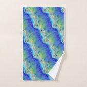 Kleurrijk Fractal Patroon Bad Handdoek (Handdoek)