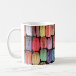 Kleurrijk Frans Macaron Patroon Koffiemok