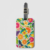 Kleurrijk fruit bagagelabel (Voorkant (verticaal))