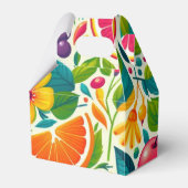 Kleurrijk fruit bedankdoosjes (Voorkant Zijde)