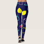 Kleurrijk Fruit Fantasia Design Leggings (Achterkant)