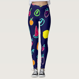 Kleurrijk Fruit Fantasia Design Leggings