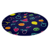 Kleurrijk Fruit Fantasia Design Snijplank (Hoek)