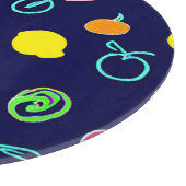 Kleurrijk Fruit Fantasia Design Snijplank (Hoek)