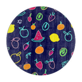 Kleurrijk Fruit Fantasia Design Snijplank