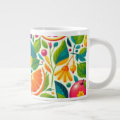 Kleurrijk fruit grote koffiekop (Rechts)