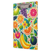 Kleurrijk fruit klembord (Links)