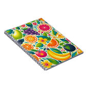 Kleurrijk fruit notitieboek (Rechterzijde)