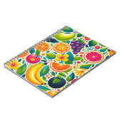 Kleurrijk fruit notitieboek (Linkerzijde)