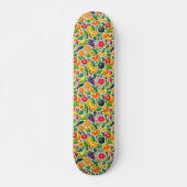 Kleurrijk fruit persoonlijk skateboard (Voorkant)