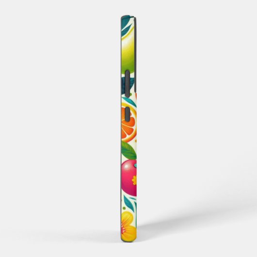 Kleurrijk fruit samsung galaxy hoesje (Rechterkant)