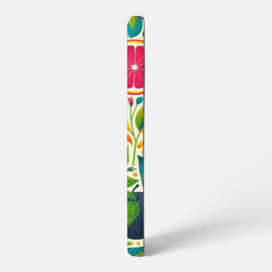 Kleurrijk fruit samsung galaxy hoesje (Linkerkant)