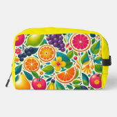Kleurrijk fruit toilettasje (Achterkant)
