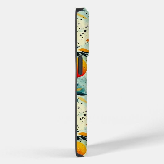 Kleurrijk fruitpatroon met citrus en bessen Case-Mate iPhone case (Achterkant / Rechts)