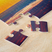 Kleurrijk Galactisch Storm Over Fun Planet in de r Legpuzzel (Zijkant)