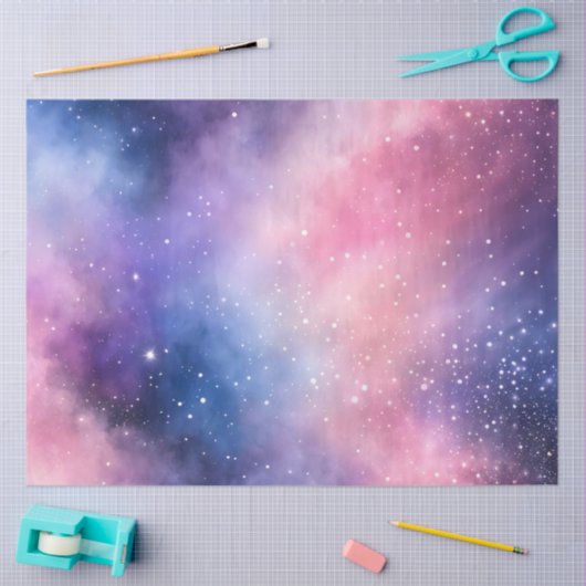 Kleurrijk Galaxy Art Tissue Paper Tissuepapier (Craft)