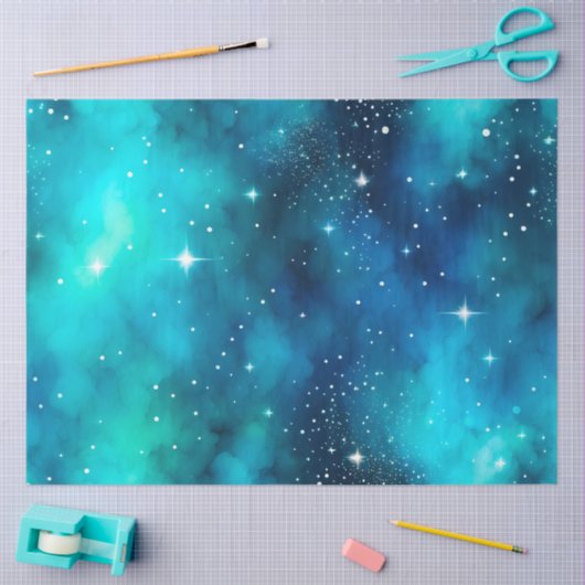 Kleurrijk Galaxy Art Tissue Paper Tissuepapier (Craft)