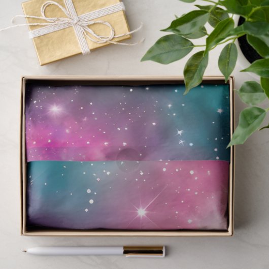 Kleurrijk Galaxy Art Tissue Paper Tissuepapier (Geschenk)