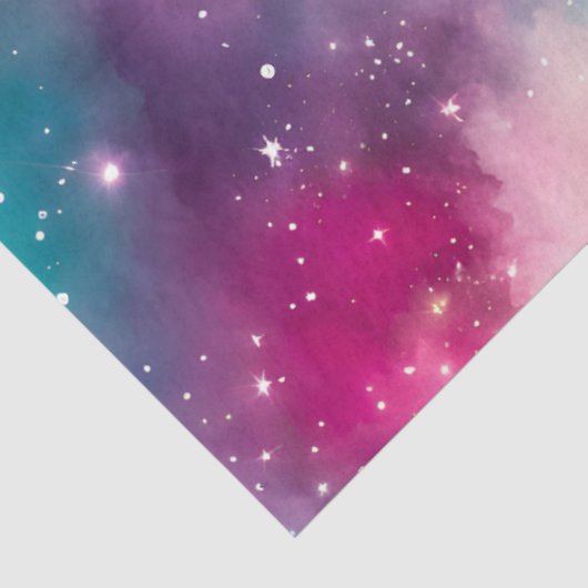 Kleurrijk Galaxy Art Tissue Paper Tissuepapier (Detail)