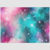 Kleurrijk Galaxy Art Tissue Paper Tissuepapier (Voorkant)
