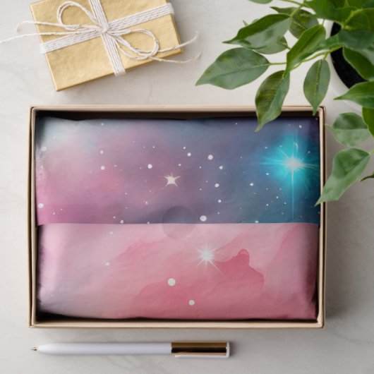 Kleurrijk Galaxy Art Tissue Paper Tissuepapier (Geschenk)