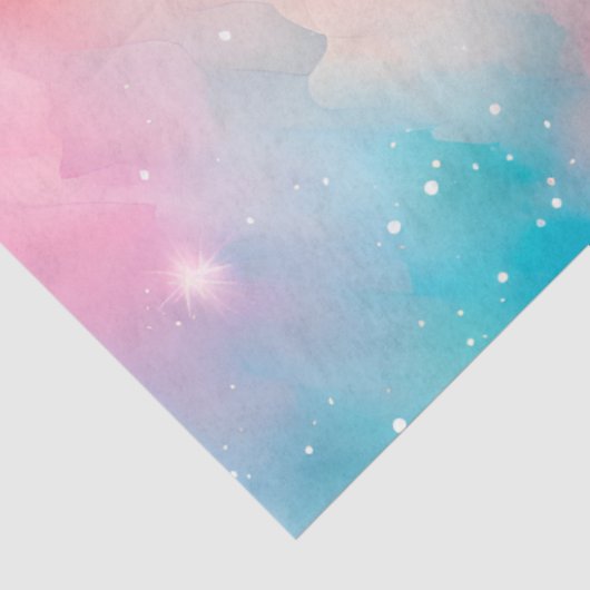 Kleurrijk Galaxy Art Tissue Paper Tissuepapier (Detail)