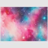 Kleurrijk Galaxy Art Tissue Paper Tissuepapier (Voorkant)