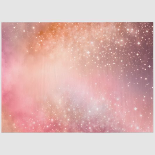 Kleurrijk Galaxy Art Tissue Paper Tissuepapier (Voorkant)