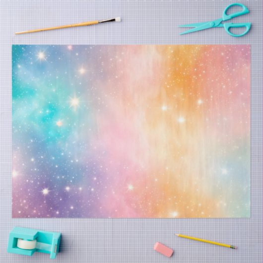 Kleurrijk Galaxy Art Tissue Paper Tissuepapier (Craft)