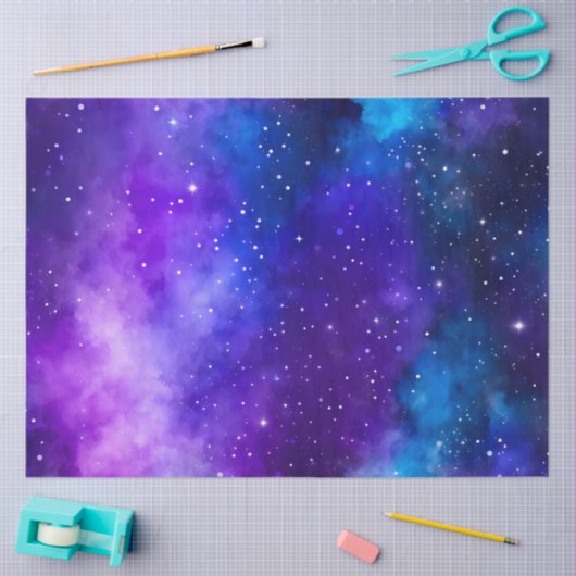 Kleurrijk Galaxy Art Tissue Paper Tissuepapier (Craft)
