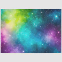 Kleurrijk Galaxy Art Tissue Paper