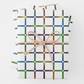 Kleurrijk Geblendeerd Regenboograster met Negatiev Inpakpapier Vel (In situ)