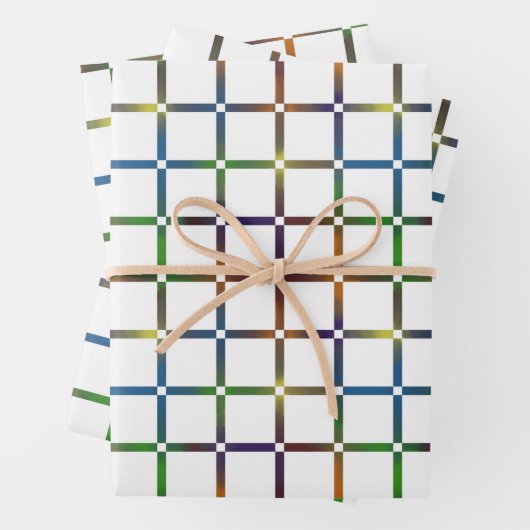 Kleurrijk Geblendeerd Regenboograster met Negatiev Inpakpapier Vel (In situ)