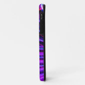 Kleurrijk gebogen licht, DIY naam, wit script Case-Mate iPhone Case (Achterkant/links)