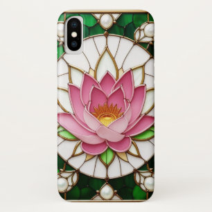 Kleurrijk gebrandschilderd bloemmotief Case-Mate iPhone case