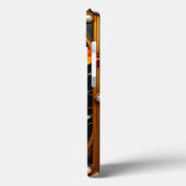 Kleurrijk Gebrandschilderd Glas Bloem Case-Mate iPhone Case (Achterkant / Links)