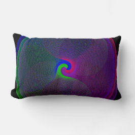 Kleurrijk gefuseerd centrum geometrisch Sierkussen Kussen